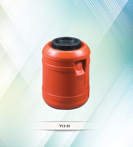 15 LT Yuvarlak Screw Lid Drum