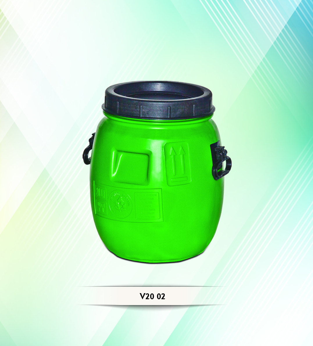 20 LT Screw Lid Drum