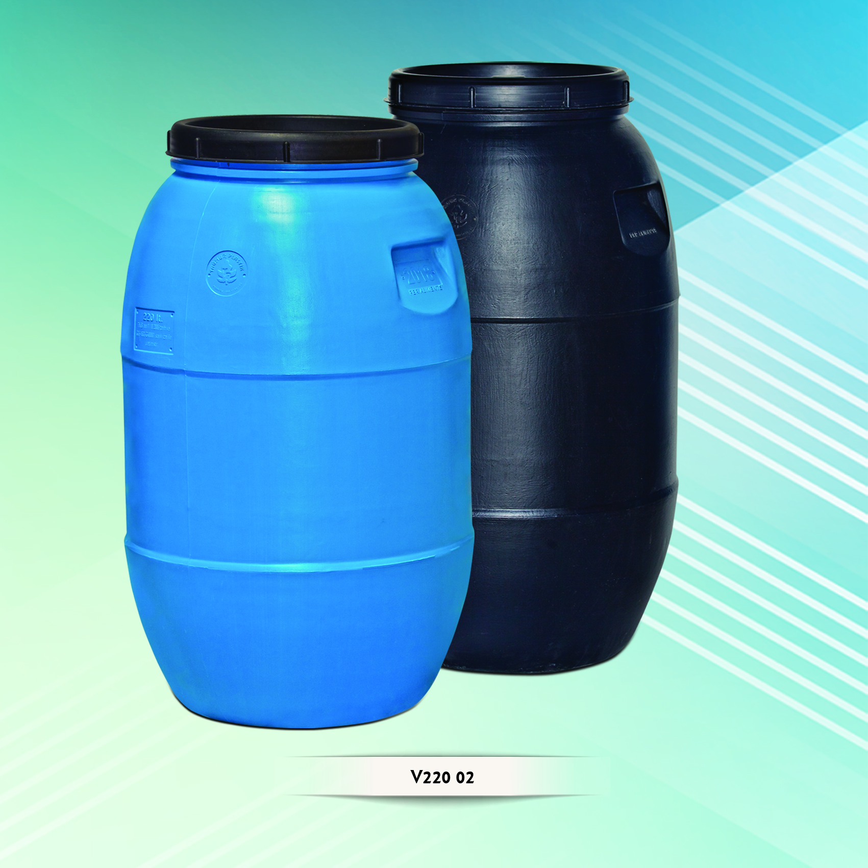 220 LT Tombul Screw Lid Drum