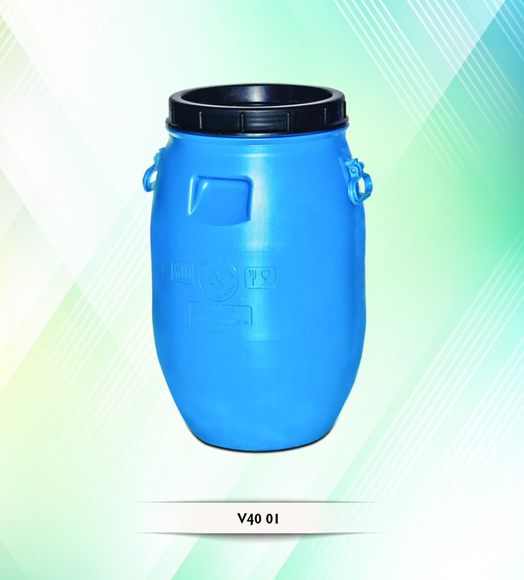 40 LT Screw Lid Drum