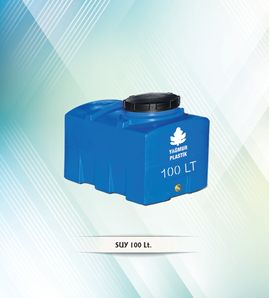 100 LT Horizontal Liquid Storage Tank